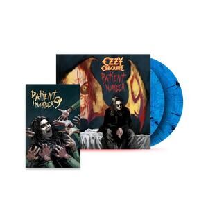 Ozzy Osbourne Patient Number 9 Blue Smoke Vinyl Convntion Exclusive Rare + Comic